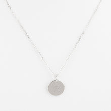 Mini Initials Charm Necklace - Letter R