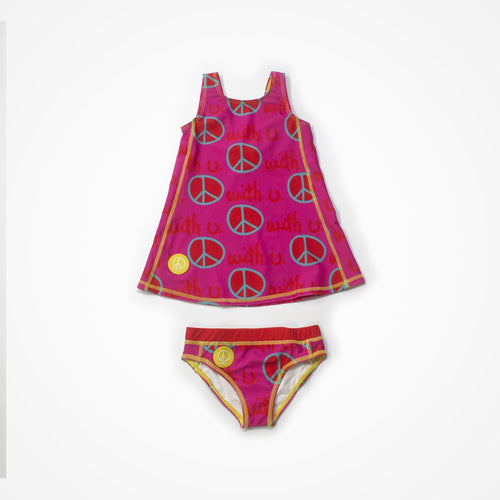 Biglove Swim Dress & Pantie | Pink | Peace