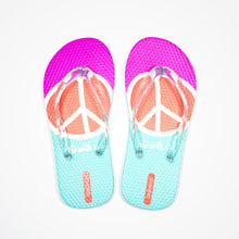Printed Rubber Flip Flops for Kids Lion | Orange
