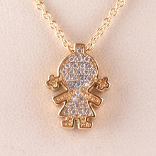 Girl Charm/Chain S Steel Yellow